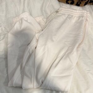 Victoria's Secret Cream Jogger Pants